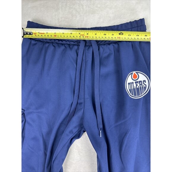NHL Oilers Pants Men’s Size Medium Lounge Comfy Sweats Workout - Picture 9 of 10